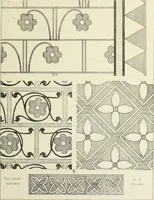An illustration from Examples of English mediaeval foliage and coloured decoration, taken from buildings of the twelfth to the fifteenth century: with descriptive letterpress (1874)