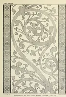 An illustration from Examples of English mediaeval foliage and coloured decoration, taken from buildings of the twelfth to the fifteenth century: with descriptive letterpress (1874)