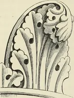 An illustration from Examples of English mediaeval foliage and coloured decoration, taken from buildings of the twelfth to the fifteenth century: with descriptive letterpress (1874)