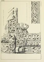 An illustration from Examples of English mediaeval foliage and coloured decoration, taken from buildings of the twelfth to the fifteenth century: with descriptive letterpress (1874)