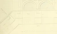 An illustration from Examples of Gothic architecture : selected from various ancient edifices in England : consisting of plans, elevations, sections, and parts at large : accompanied by historical and descriptive accounts (1850)