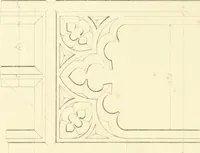 An illustration from Examples of Gothic architecture : selected from various ancient edifices in England : consisting of plans, elevations, sections, and parts at large : accompanied by historical and descriptive accounts (1850)