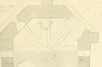 An illustration from Examples of Gothic architecture : selected from various ancient edifices in England : consisting of plans, elevations, sections, and parts at large : accompanied by historical and descriptive accounts (1850)
