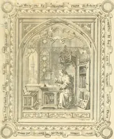 An illustration from Examples of Gothic architecture : selected from various ancient edifices in England : consisting of plans, elevations, sections, and parts at large : accompanied by historical and descriptive accounts (1850)