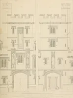 An illustration from Examples of Gothic architecture : selected from various antient edifices in England, consisting of plans, elevations, sections, and parts at large ... accompanied by historical and descriptive accounts (1838)