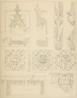 An illustration from Examples of Gothic architecture : selected from various antient edifices in England, consisting of plans, elevations, sections, and parts at large ... accompanied by historical and descriptive accounts (1838)