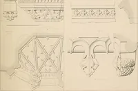 An illustration from Examples of Gothic architecture : selected from various antient edifices in England, consisting of plans, elevations, sections, and parts at large ... accompanied by historical and descriptive accounts (1838)