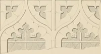 An illustration from Examples of Gothic architecture : selected from various antient edifices in England, consisting of plans, elevations, sections, and parts at large ... accompanied by historical and descriptive accounts (1838)