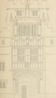 An illustration from Examples of Gothic architecture : selected from various antient edifices in England, consisting of plans, elevations, sections, and parts at large ... accompanied by historical and descriptive accounts (1838)