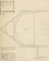 An illustration from Examples of Gothic architecture : selected from various antient edifices in England, consisting of plans, elevations, sections, and parts at large ... accompanied by historical and descriptive accounts (1838)