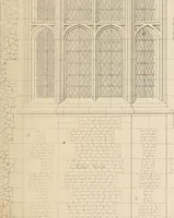 An illustration from Examples of Gothic architecture : selected from various antient edifices in England, consisting of plans, elevations, sections, and parts at large ... accompanied by historical and descriptive accounts (1838)