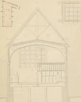 An illustration from Examples of Gothic architecture : selected from various antient edifices in England, consisting of plans, elevations, sections, and parts at large ... accompanied by historical and descriptive accounts (1838)