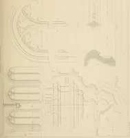An illustration from Examples of Gothic architecture : selected from various antient edifices in England, consisting of plans, elevations, sections, and parts at large ... accompanied by historical and descriptive accounts (1838)