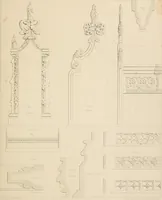 An illustration from Examples of Gothic architecture : selected from various antient edifices in England, consisting of plans, elevations, sections, and parts at large ... accompanied by historical and descriptive accounts (1838)