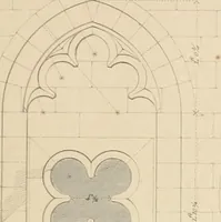 An illustration from Examples of Gothic architecture : selected from various antient edifices in England, consisting of plans, elevations, sections, and parts at large ... accompanied by historical and descriptive accounts (1838)