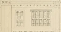 An illustration from Examples of Gothic architecture : selected from various antient edifices in England, consisting of plans, elevations, sections, and parts at large ... accompanied by historical and descriptive accounts (1838)