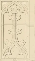 An illustration from Examples of Gothic architecture : selected from various antient edifices in England, consisting of plans, elevations, sections, and parts at large ... accompanied by historical and descriptive accounts (1838)