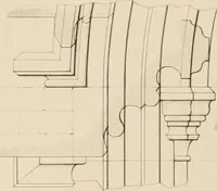 An illustration from Examples of Gothic architecture : selected from various antient edifices in England, consisting of plans, elevations, sections, and parts at large ... accompanied by historical and descriptive accounts (1838)
