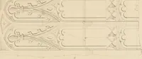 An illustration from Examples of Gothic architecture : selected from various antient edifices in England, consisting of plans, elevations, sections, and parts at large ... accompanied by historical and descriptive accounts (1838)
