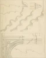 An illustration from Examples of Gothic architecture : selected from various antient edifices in England, consisting of plans, elevations, sections, and parts at large ... accompanied by historical and descriptive accounts (1838)