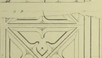 An illustration from Examples of Gothic architecture : selected from various ancient edifices in England ; consisting of plans, elevations, sections, and parts at large ; calculated to exemplify the various styles and the practical construction of this admired class of architecture ; accompanied by historical and descriptive accounts (1895)