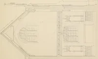 An illustration from Examples of Gothic architecture : selected from various antient edifices in England, consisting of plans, elevations, sections, and parts at large ... accompanied by historical and descriptive accounts (1838)