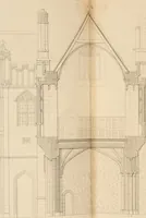 An illustration from Examples of Gothic architecture : selected from various antient edifices in England, consisting of plans, elevations, sections, and parts at large ... accompanied by historical and descriptive accounts (1838)