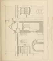 An illustration from Examples of Gothic architecture : selected from various antient edifices in England, consisting of plans, elevations, sections, and parts at large ... accompanied by historical and descriptive accounts (1838)