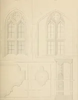 An illustration from Examples of Gothic architecture : selected from various antient edifices in England, consisting of plans, elevations, sections, and parts at large ... accompanied by historical and descriptive accounts (1838)