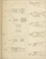 An illustration from Examples of Gothic architecture : selected from various antient edifices in England, consisting of plans, elevations, sections, and parts at large ... accompanied by historical and descriptive accounts (1838)