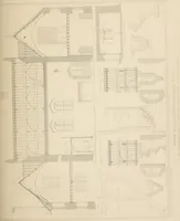 An illustration from Examples of Gothic architecture : selected from various antient edifices in England, consisting of plans, elevations, sections, and parts at large ... accompanied by historical and descriptive accounts (1838)