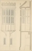 An illustration from Examples of Gothic architecture : selected from various antient edifices in England, consisting of plans, elevations, sections, and parts at large ... accompanied by historical and descriptive accounts (1838)