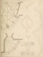 An illustration from Examples of Gothic architecture : selected from various antient edifices in England, consisting of plans, elevations, sections, and parts at large ... accompanied by historical and descriptive accounts (1838)