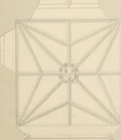 An illustration from Examples of Gothic architecture : selected from various antient edifices in England, consisting of plans, elevations, sections, and parts at large ... accompanied by historical and descriptive accounts (1838)