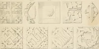 An illustration from Examples of Gothic architecture : selected from various antient edifices in England, consisting of plans, elevations, sections, and parts at large ... accompanied by historical and descriptive accounts (1838)