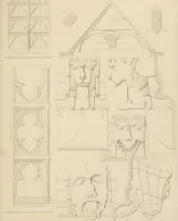 Picture 87 of 92 from Examples of Gothic architecture : selected from various antient edifices in England, consisting of plans, elevations, sections, and parts at large ... accompanied by historical and descriptive accounts (1838), leaf 250