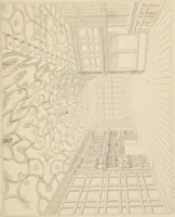 An illustration from Examples of Gothic architecture : selected from various antient edifices in England, consisting of plans, elevations, sections, and parts at large ... accompanied by historical and descriptive accounts (1838)