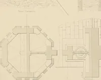 An illustration from Examples of Gothic architecture : selected from various antient edifices in England, consisting of plans, elevations, sections, and parts at large ... accompanied by historical and descriptive accounts (1838)