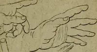An illustration from The excellency of the pen and pencil, exemplifying the uses of them in the most exquisite and mysterious arts of drawing, etching, engraving, limning, painting in oyl, washing of maps & pictures : also the way to cleanse any old painting, and preserve the colours : collected from the writings of the ablest masters both antient and modern .. (1688)