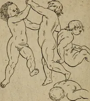 An illustration from The excellency of the pen and pencil, exemplifying the uses of them in the most exquisite and mysterious arts of drawing, etching, engraving, limning, painting in oyl, washing of maps & pictures : also the way to cleanse any old painting, and preserve the colours : collected from the writings of the ablest masters both antient and modern .. (1688)