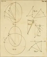 An illustration from Excerpta quaedam e Newtoni Principiis philosophiae naturalis, cum notis variorum (1765)
