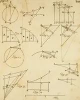 An illustration from Excerpta quaedam e Newtoni Principiis philosophiae naturalis, cum notis variorum (1765)