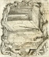 An illustration from Exeqviæ in templo S. Nazarii Manfredo Septalio : Patritio Mediolanensi, eivsdem basilicæ canonico celebratæ: quas summatim exposuit March. Ioannes Maria Vicecomes Acad. animos (1680)