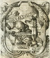 Picture 13 of 18 from Exeqviæ in templo S. Nazarii Manfredo Septalio : Patritio Mediolanensi, eivsdem basilicæ canonico celebratæ: quas summatim exposuit March. Ioannes Maria Vicecomes Acad. animos (1680), leaf 17