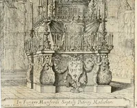Picture 5 of 18 from Exeqviæ in templo S. Nazarii Manfredo Septalio : Patritio Mediolanensi, eivsdem basilicæ canonico celebratæ: quas summatim exposuit March. Ioannes Maria Vicecomes Acad. animos (1680), leaf 5