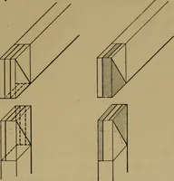 An illustration from Exercises in wood-working, with a short treatise on wood; (1890)
