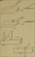 An illustration from Exercises in wood-working, with a short treatise on wood; (1890)