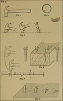 An illustration from Exercises in wood-working, with a short treatise on wood; (1890)