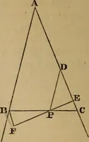 An illustration from Exercises on Euclid and in modern geometry for the use of schools, private students, and junior university students (1881)