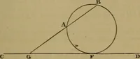 An illustration from Exercises on Euclid and in modern geometry for the use of schools, private students, and junior university students (1881)